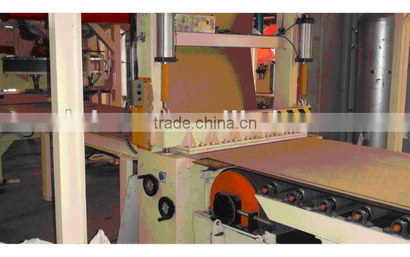 Paper faced gypsum board production line