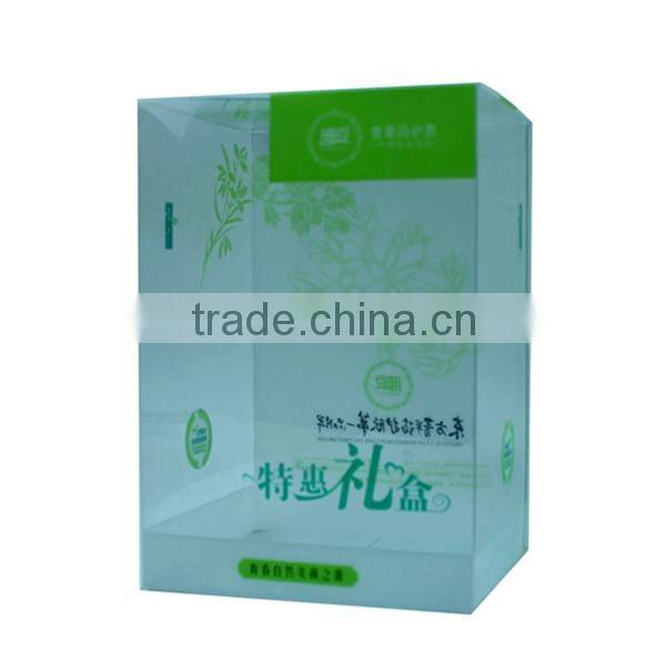 clear pvc boxes print cosmetic stock box