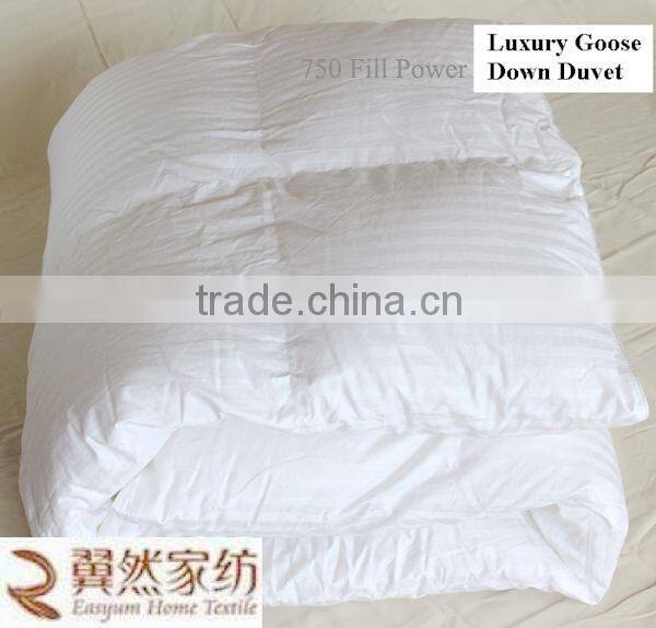 Luxury Germany Piping Edge White Goose Down Quilt