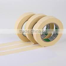 China manufacturer crepe paper coated with pressure sensitive adhesive tape
