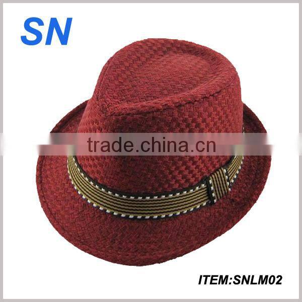 good quality customize girls peru straw hats