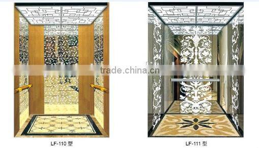 Luxury Passenger Elevator Decoration Elevator Cabin