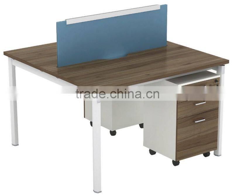 New and fashion design Office desk workstation with privacy screen modular furniture LT-W1212A