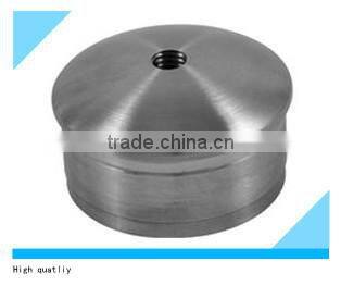 handrail balustrade fitting metal pipe end cap for 42.4mm tube
