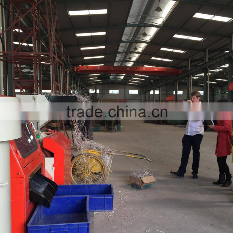 Copper cable recycling machine