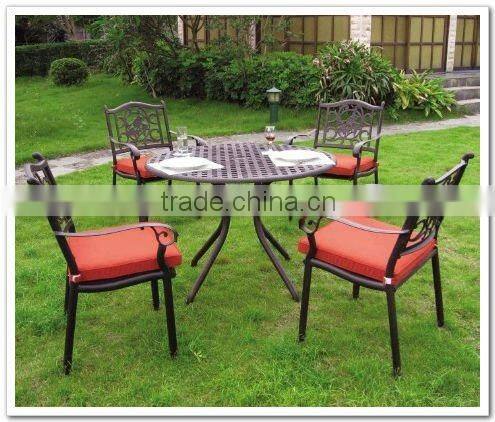 modern garden supplies cast aluminum outdoor furniture
