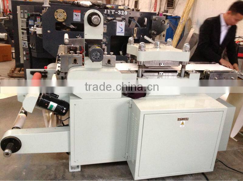 PLC Controlled Full-Automatic foam Tape/Label Platen Die Cutter