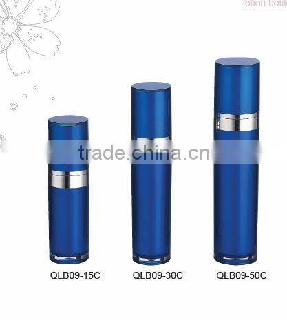 QLB09 2012 New Model Slim Waist Acrylic Lotion Bottle With Pump