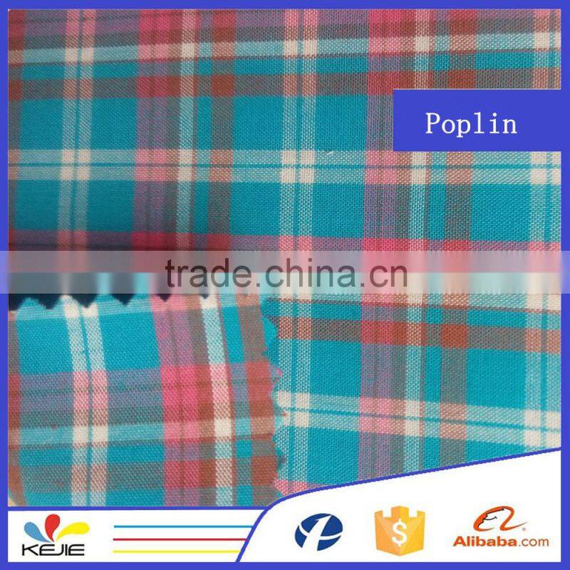 New style yarn dyed fabric 100% cotton shirt fabric