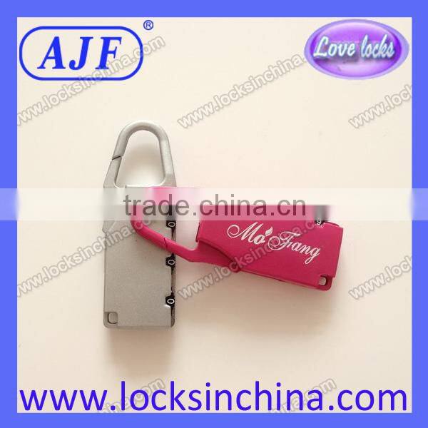 2015 AJF cheapest cute number combination padlock