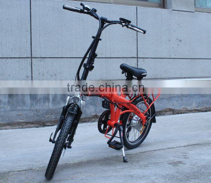 china 20inch 250w smart electric folding bike china with En15194