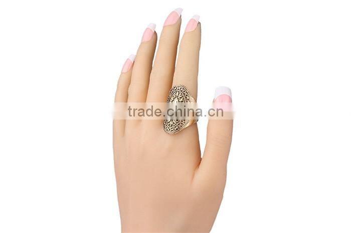 Vintage graven jewelry zinc alloy evil eye latest gold ring designs