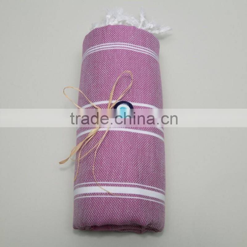 Custom design 100% cotton material 70*150cm softtextile fouta towel for beach