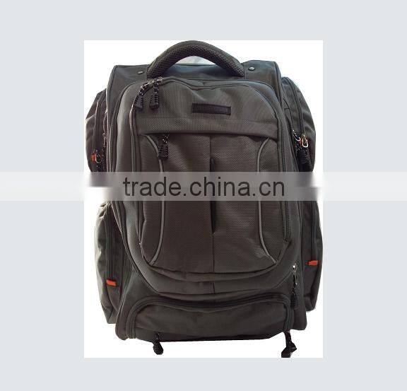 hot stylish magical foldable rolling duffel bag with trolley for business man