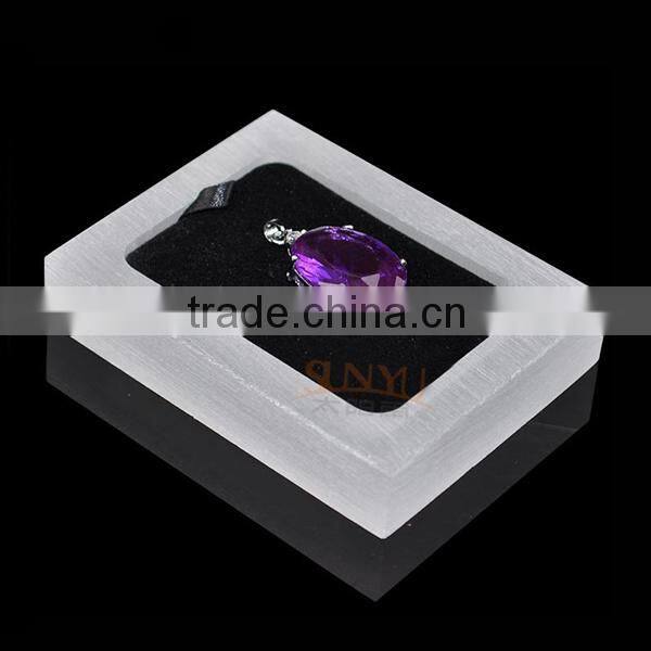 acrylic jewelry diamond packing box with lid