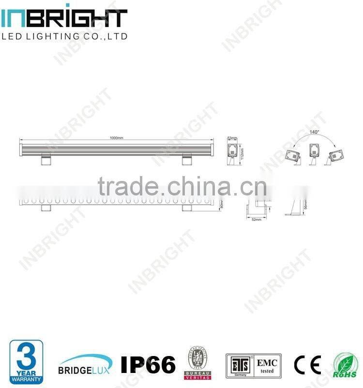 New Design 36W LED Linear Light for Outdoor Building Lighting