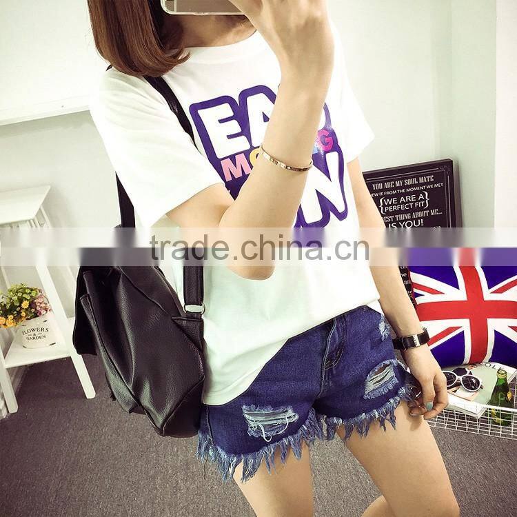 High quality new model women's brand t-shirt for women