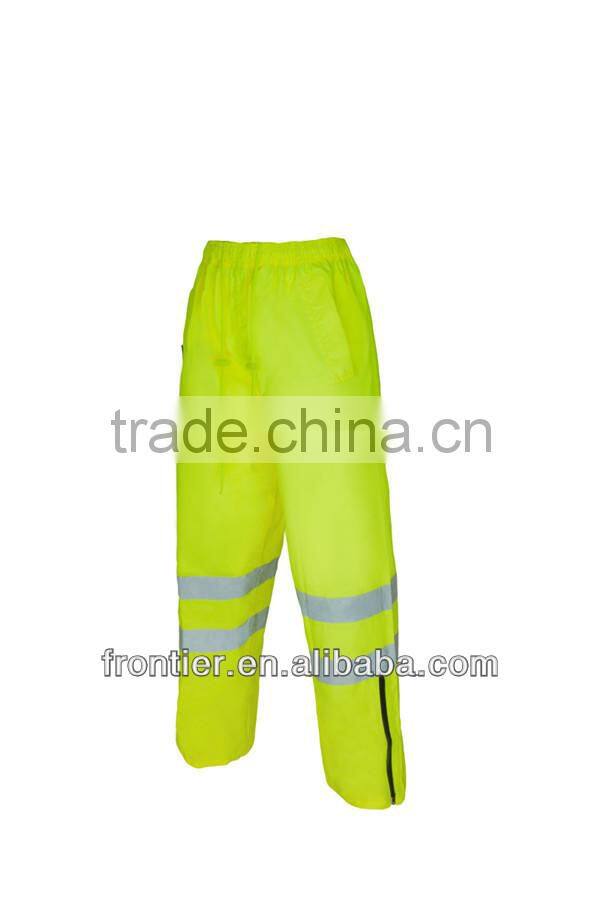 high visibility waterproof pants, comply with EN20471 Class 1