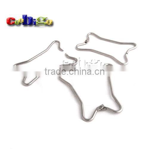 Multi Shape Snap Ring Opening Nickel Plated Iron #FLQ133