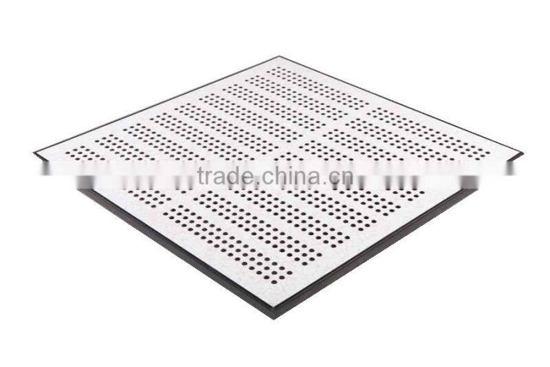 Data center anti-static perforated raised access panel