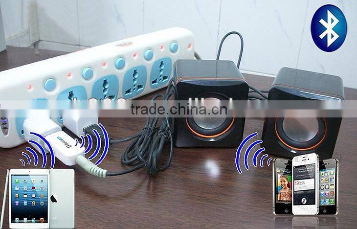 hot sell wireless mini bluetooth music Converter Bluetooth audio receiver for car,phone,usb speakers,smart home,computer