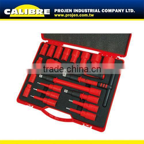 CALIBRE Auto Repair 16pc 3/8 Dr VDE Socket & Bit Set