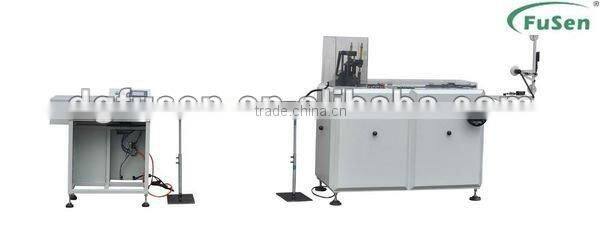 Manufacturer Color book rings forming & making machine