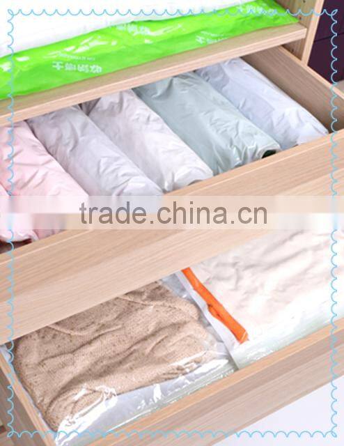 YIWU RODA Design Printing Plastic Pillow or cloth storage Vacuum Bag