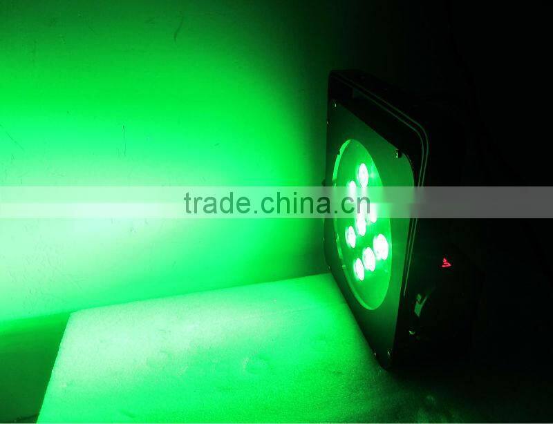 9x3W 3in 1 battery powered led par wireless