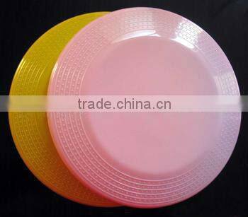 Plastic frisbee