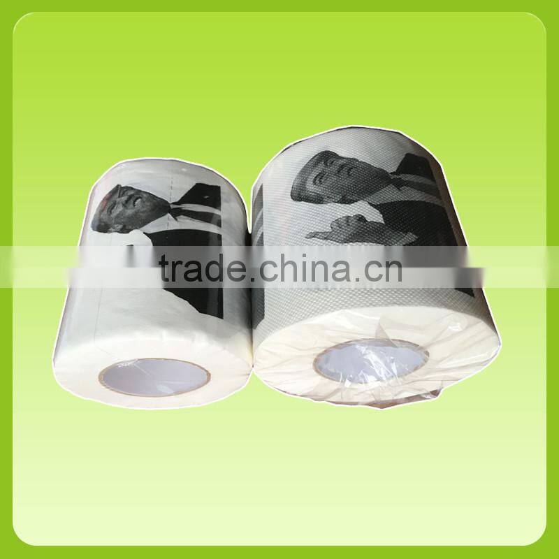custom designed novelty printed toilet paper