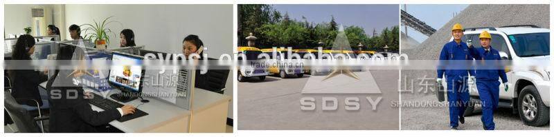 crushing equipment and vibrating screening