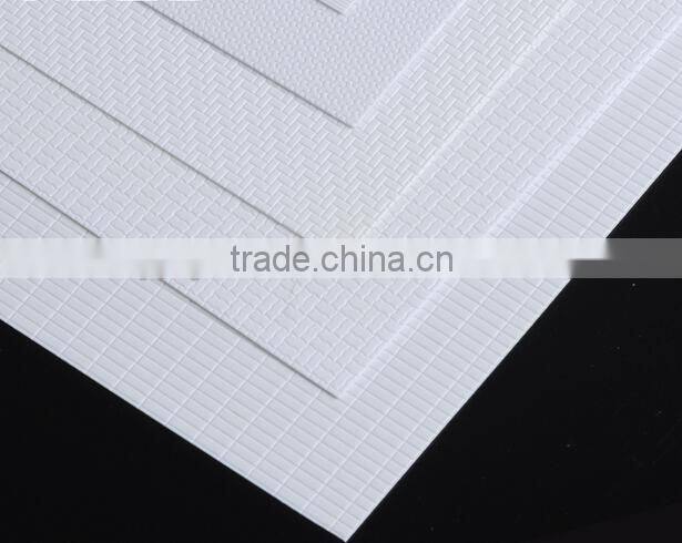 architecture model sheet, 2015 scale sheet, model sheet in plastic profile, building model materials, scale models, family model