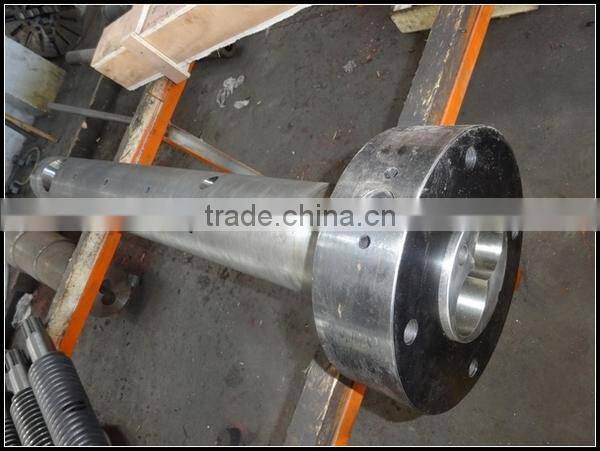 parallel twin screws extruder screw barrel for plastic extruder