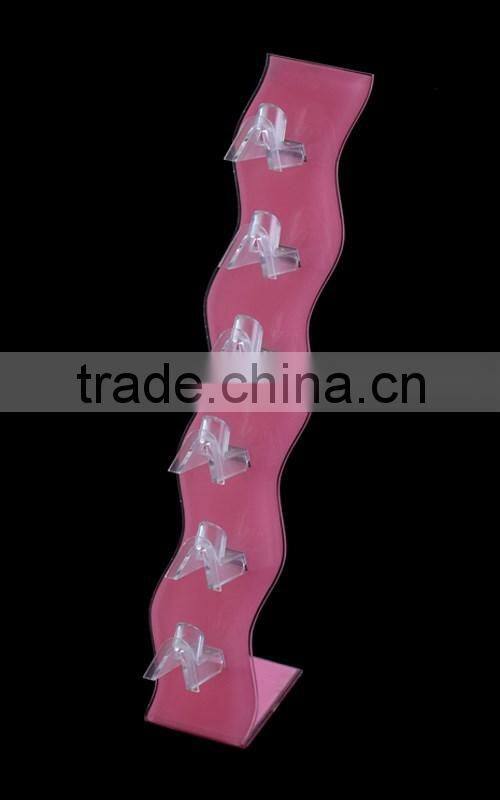 Contracted style glasses folded display acrylic wall