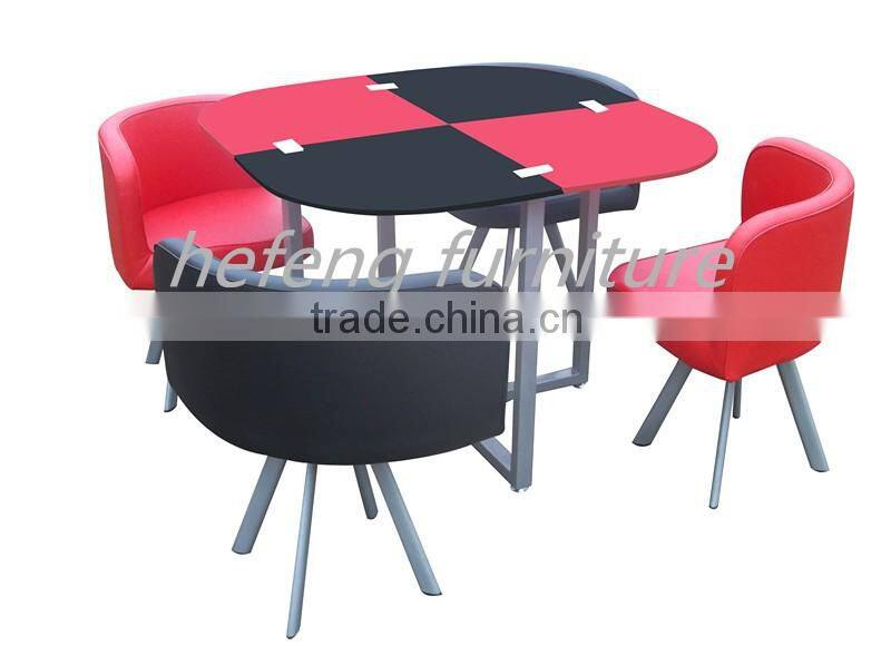 UK NEWSPAPER DESIGN 1+4 DINING SET
