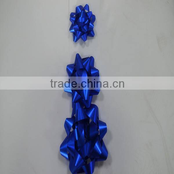 Newest Design Blue Holographic Star Bows