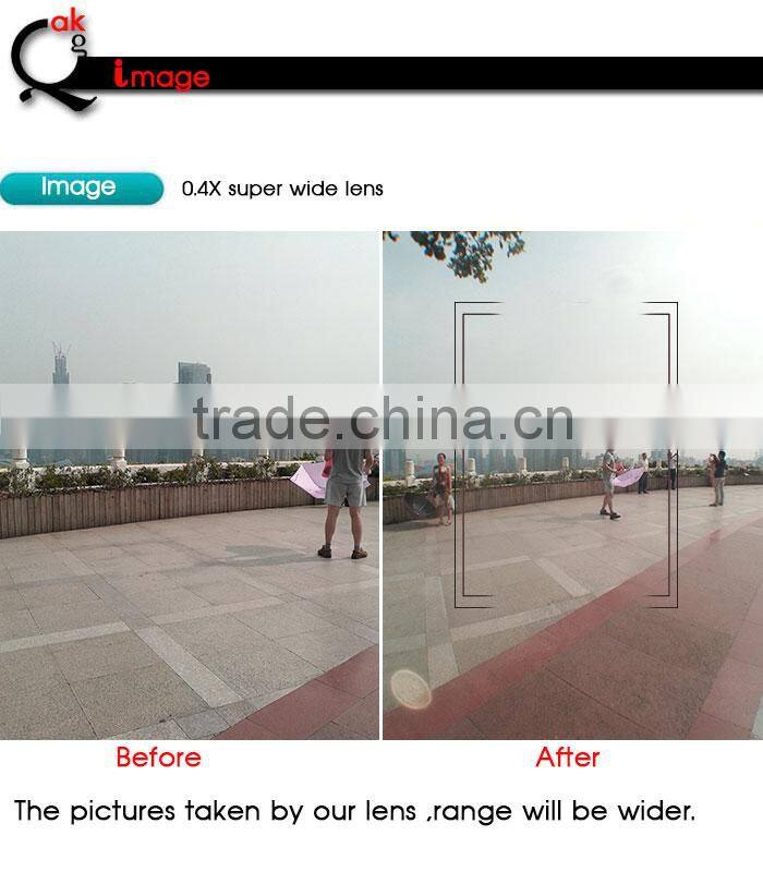 0.4X super wide angle lens camera lens for all smartphone
