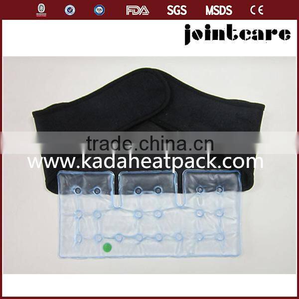 reusble heat gel pads with belt, click heat pack with wrap belt , relief hot pads for body
