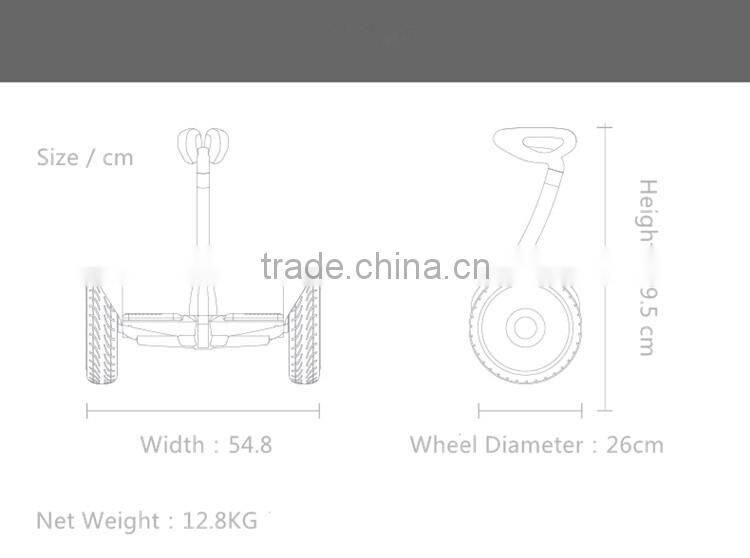 smart self balancing scooter