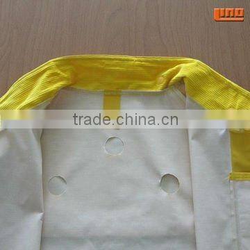 0.35mm yellow pvc raincoats