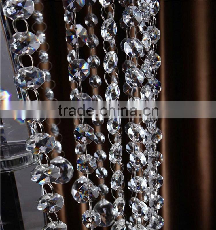 wholesale custom made size tall crystal wedding flower stand centerpieces