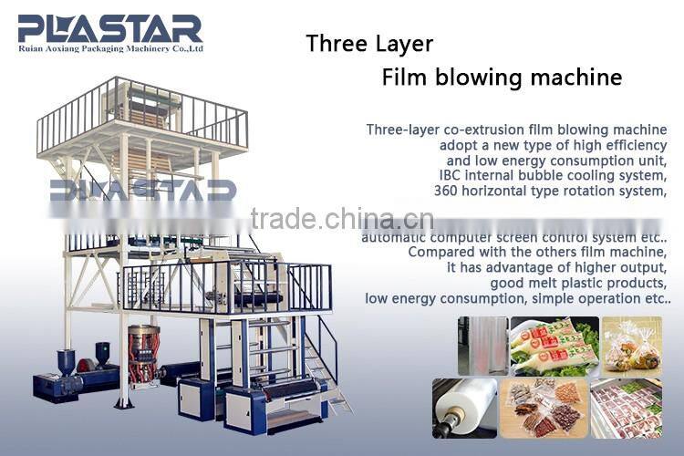 ABC blown film extrusion machine for package