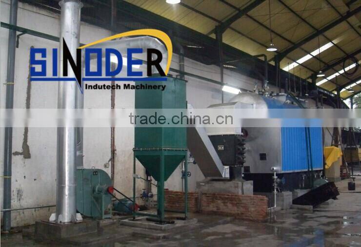 Supply WNS Series all wet 3 pass horizontal gas oil fired steam boiler -SINODER