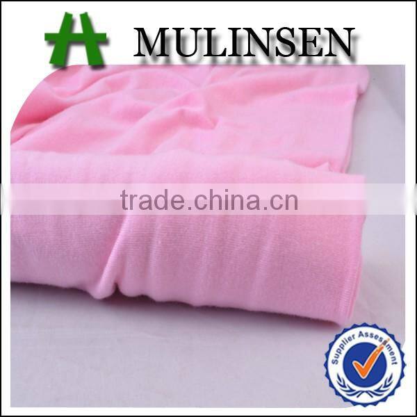 Shaoxing knitted plain dyed ring spun 30s rayon fabric for sale for garment