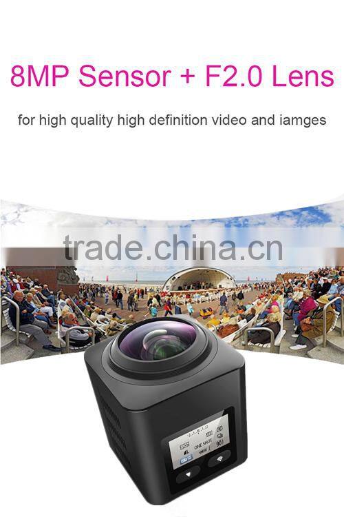 2016 Xiaomi Sport Camera 360 degree panoview waterproof 30M video XDV 3D experience