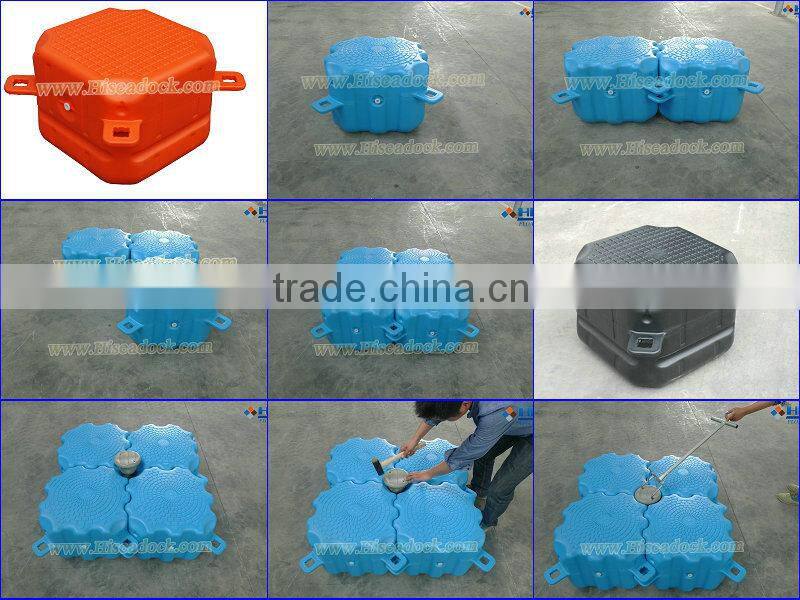 modular plastic floating marina dock