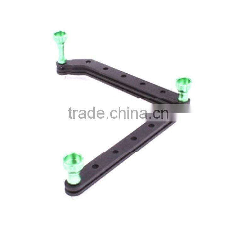 for Gopro CNC Aluminum Arms and Screw for Gopro HD Hero3+/3/2/1 Black/ Blue/ Green/ Golden/ Red/ Purple/ Pink/ SilverGP45