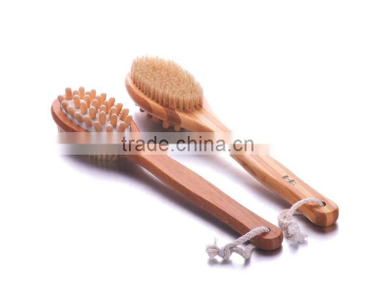 Soap dispensing bath brush