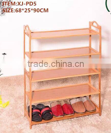 Bamboo shoes rack